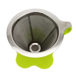 Durable Stainless Steel Mesh Coffee Filter Easy Holder Filter