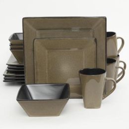 Square GE Kiesling 16 Pc Dinnerware Set