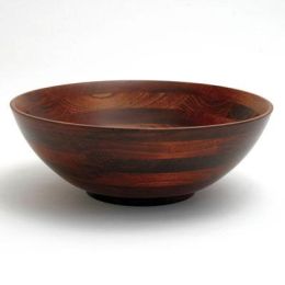 Cherry Finish Large Bowl 13"