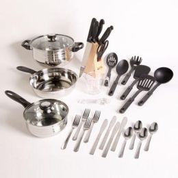 SS Cookware Set 32 Pc