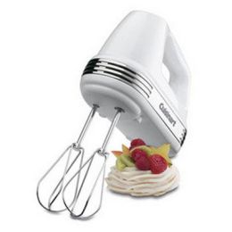 White 7 Speed Hand Mixer