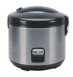 6 Cup Rice Cooker/Stainless Body