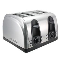 Stainless Steel 4 Slice Toaster